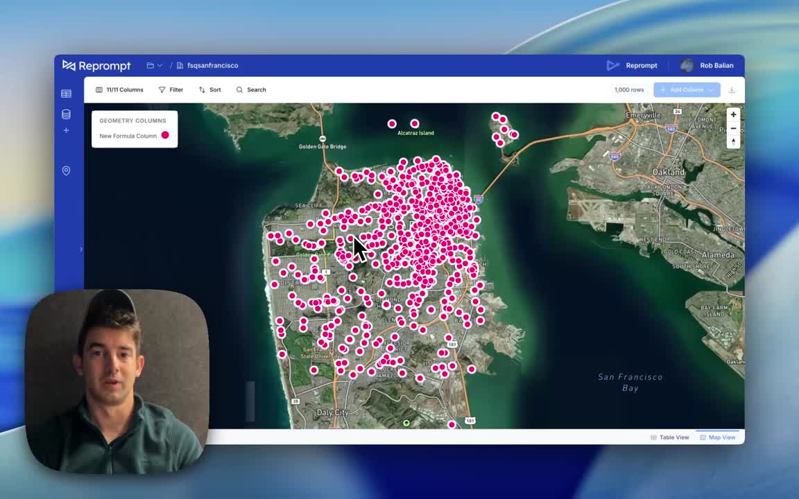 Spring Cleaning: Using Reprompt's magic AI table to clean up 220M+ businesses